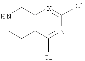 2,4-dichloro-5,6,7,8-tetrahydropyrido[3,4-d]pyrimidine HCl salt CAS No.1000578-08-4